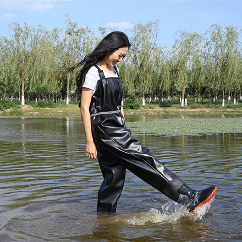 Waterproof Fishing Boots, Wader for Fishing Waders, Fish Overalls, Breathable Chest Waders, Wading Shoes