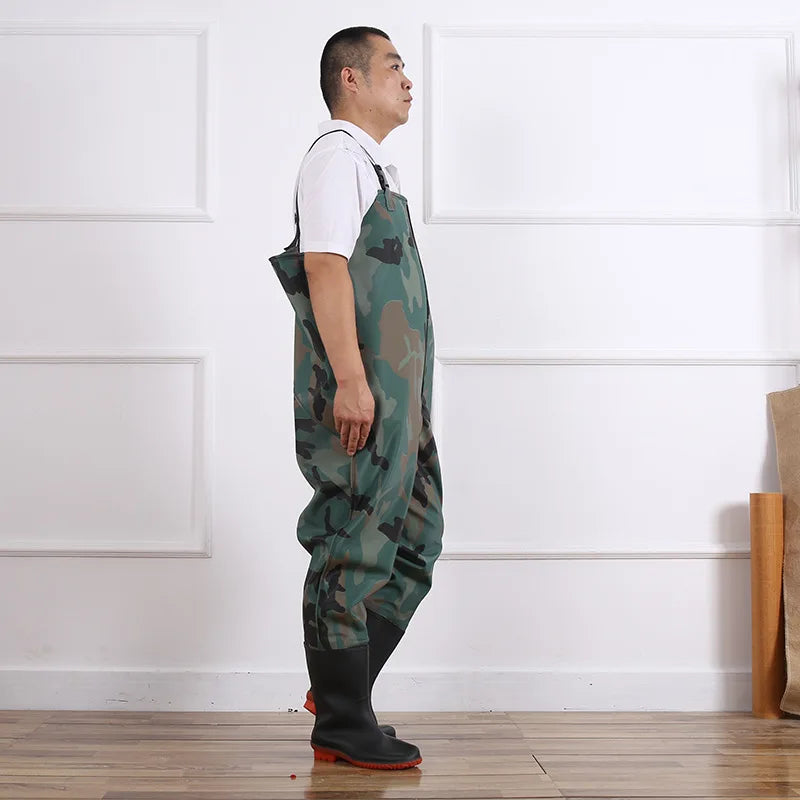 Waterproof Fishing Boots, Wader for Fishing Waders, Fish Overalls, Breathable Chest Waders, Wading Shoes