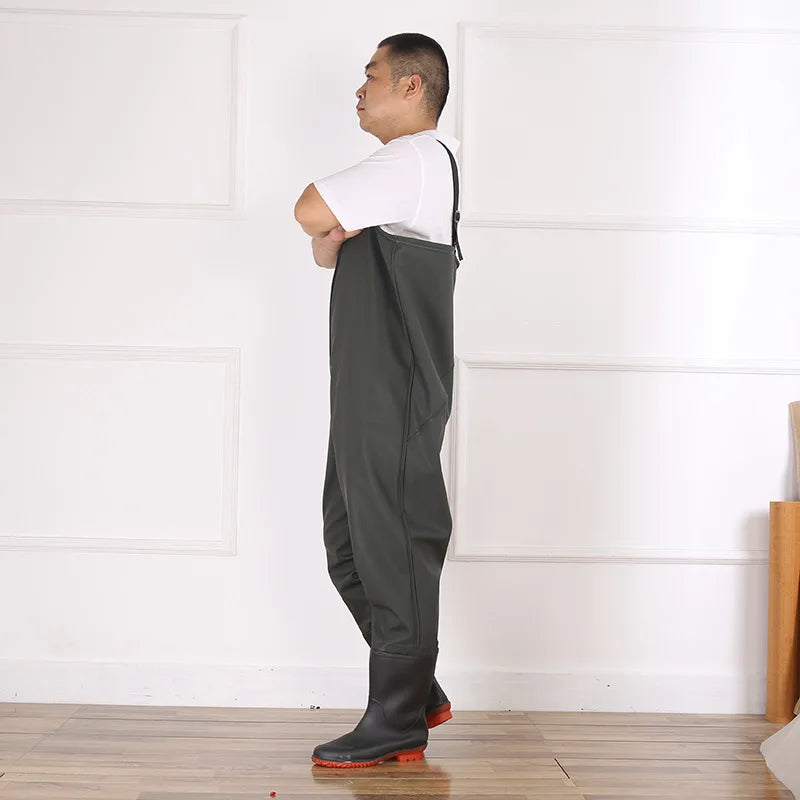 Waterproof Fishing Boots, Wader for Fishing Waders, Fish Overalls, Breathable Chest Waders, Wading Shoes