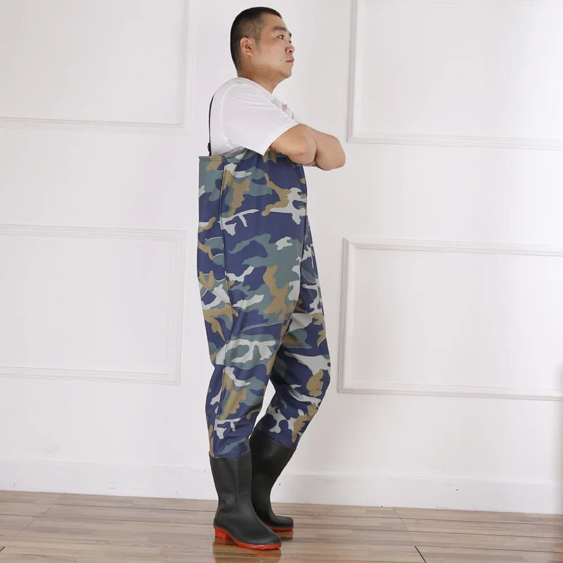 Waterproof Fishing Boots, Wader for Fishing Waders, Fish Overalls, Breathable Chest Waders, Wading Shoes