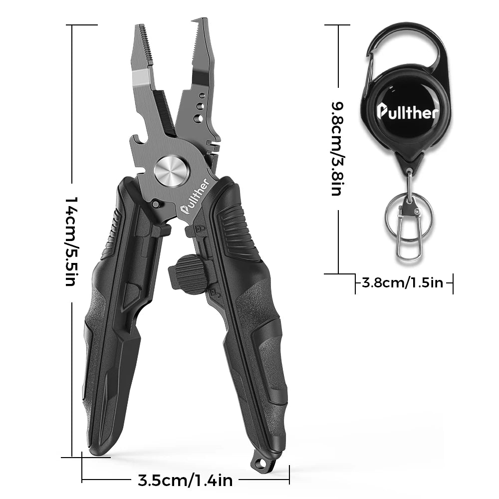 Multifunctional fishing pliers pesca fishing scissor line cutter Hook Remover accs fishing accessories equipment tools gear