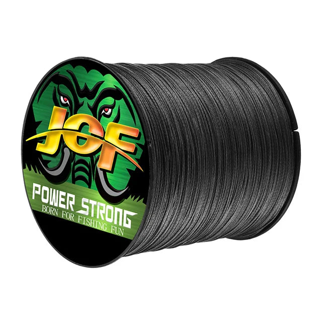 JOF 4 Strands Fishing Line 300/100M Braided PE Fishing Strong Fishing Line Multifilament Durable Fishing Line Tool