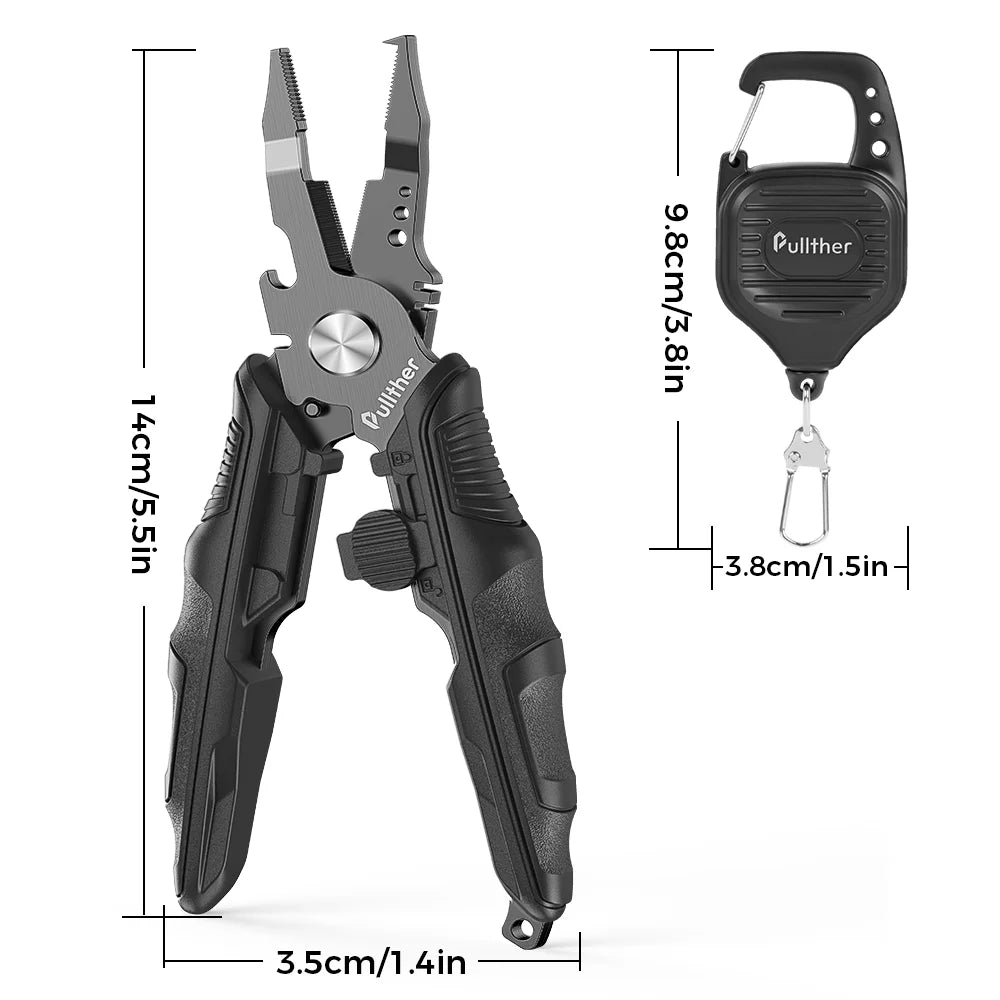 Multifunctional fishing pliers pesca fishing scissor line cutter Hook Remover accs fishing accessories equipment tools gear