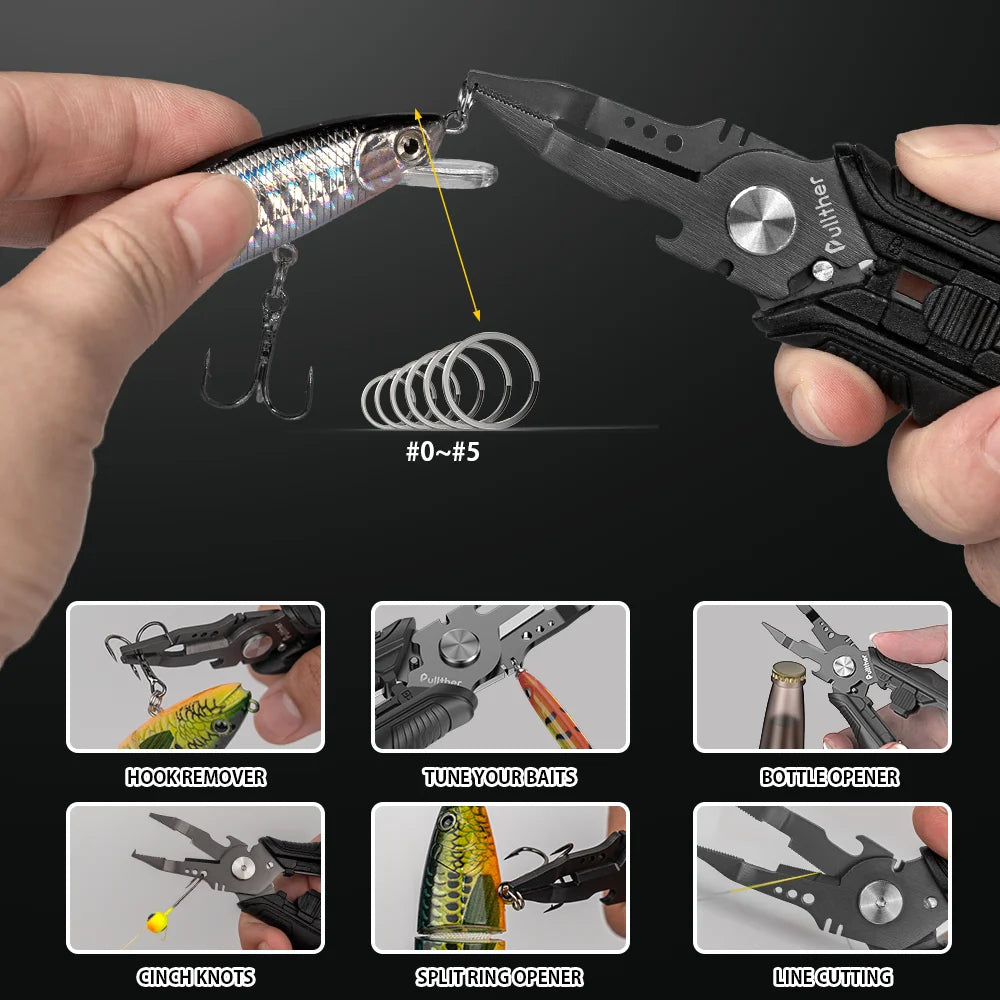 Multifunctional fishing pliers pesca fishing scissor line cutter Hook Remover accs fishing accessories equipment tools gear