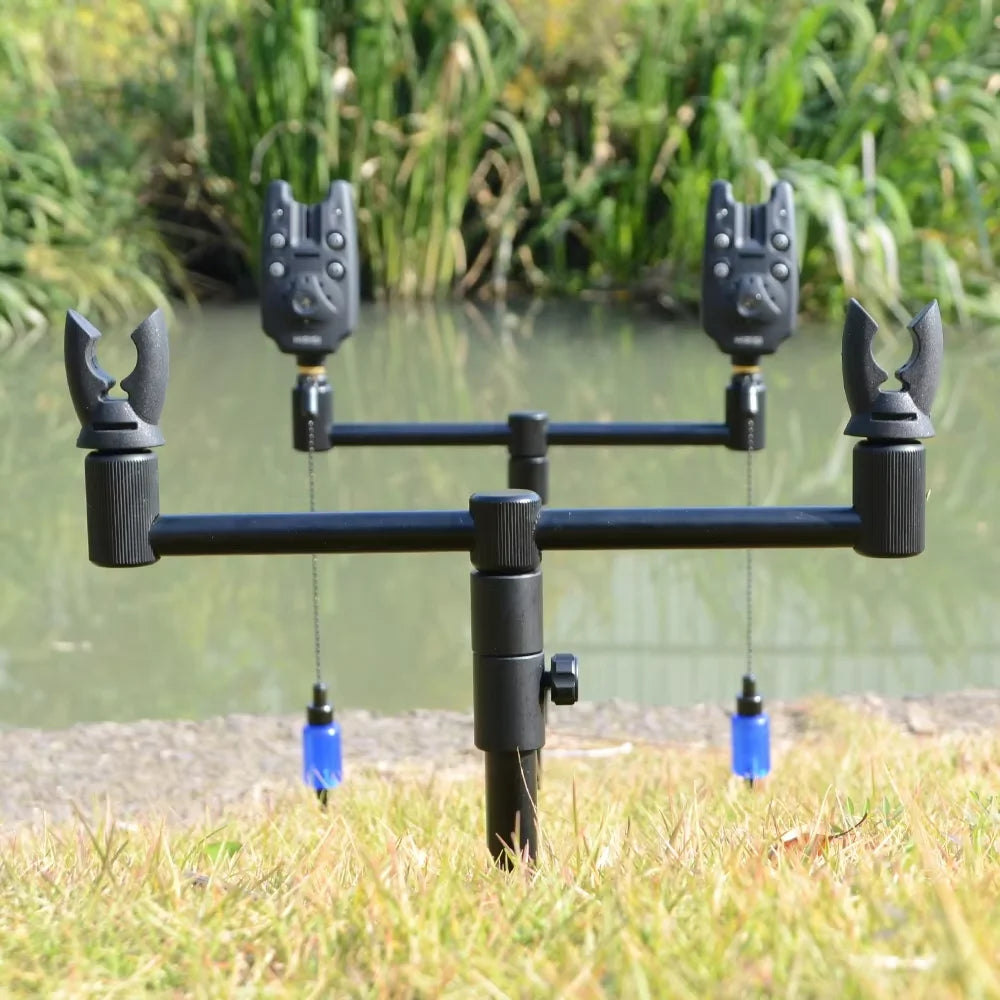 Hirisi Carp Fishing Tackle Set Fishing Bite Alarm and Fishing Swinger Rod Pod Support Bank Stick Fishing Accessories